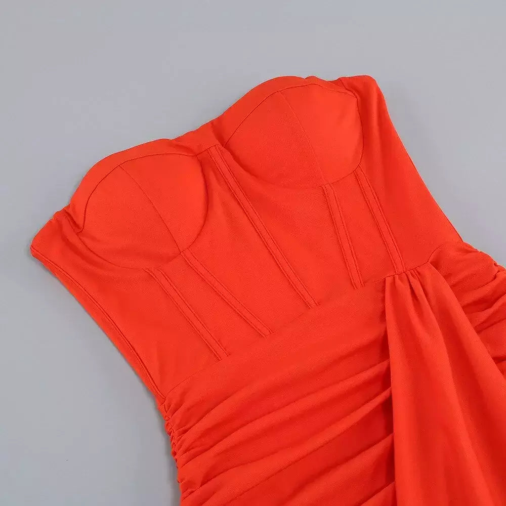 Vestido Elegante Longo Corset - Luana