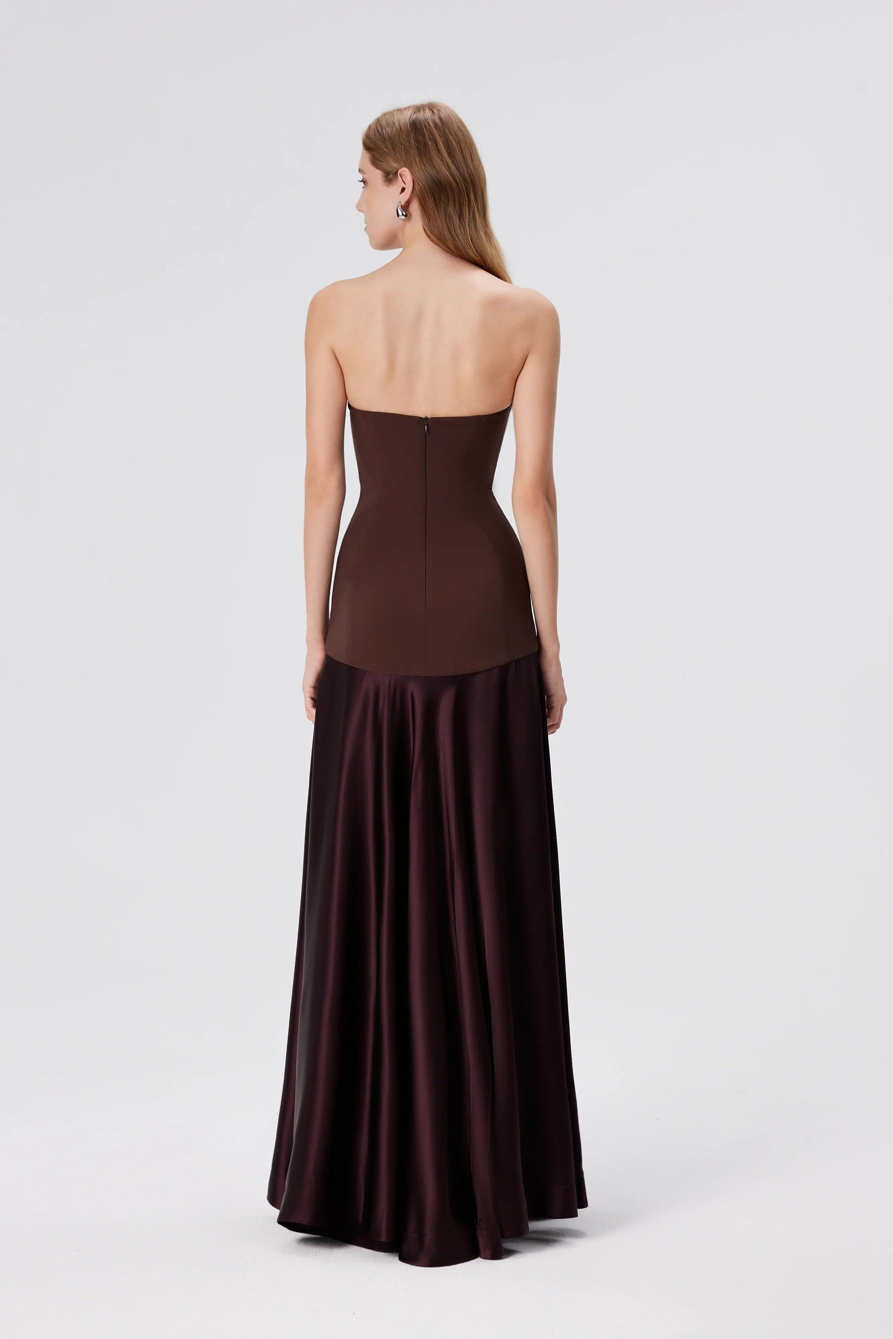Vestido Tomara que Caia Aura – Cinza Glacial