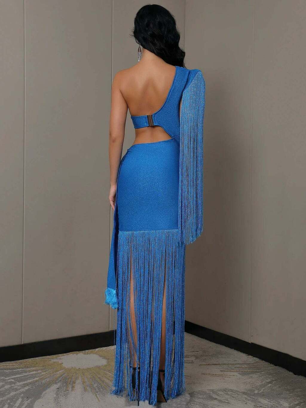 Vestido Midi Lurex - Elisa