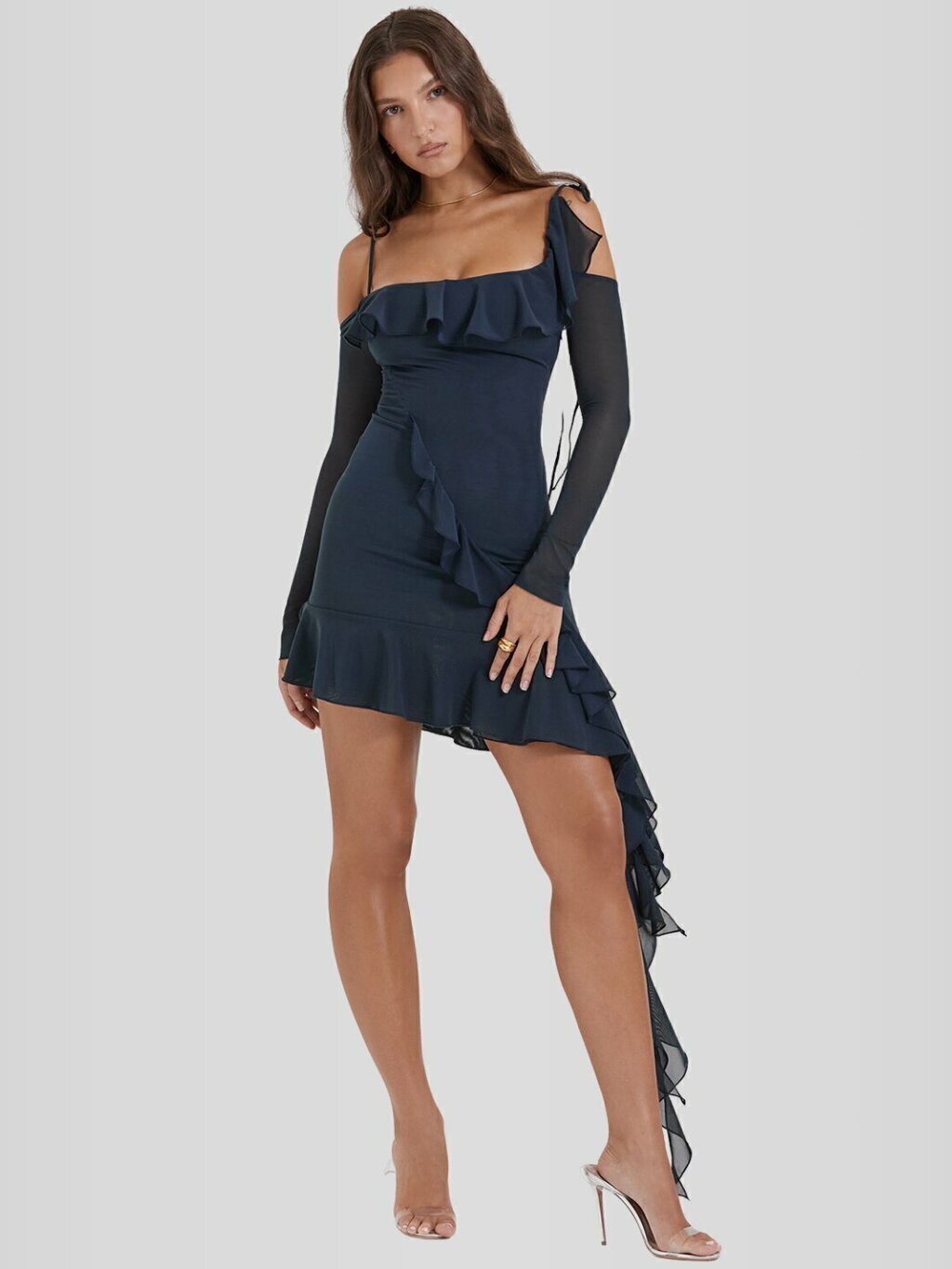 Vestido Curto Alça Fina - Sany