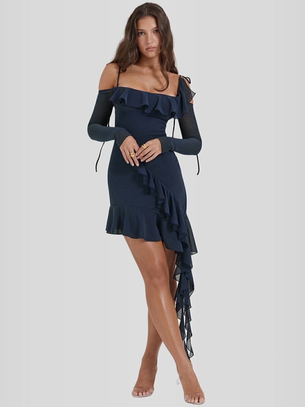 Vestido Curto Alça Fina - Sany