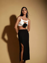 Saia Midi Alfaiataria Fenda