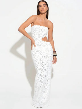Vestido Feminino Elegante Sem Mangas - Alicia