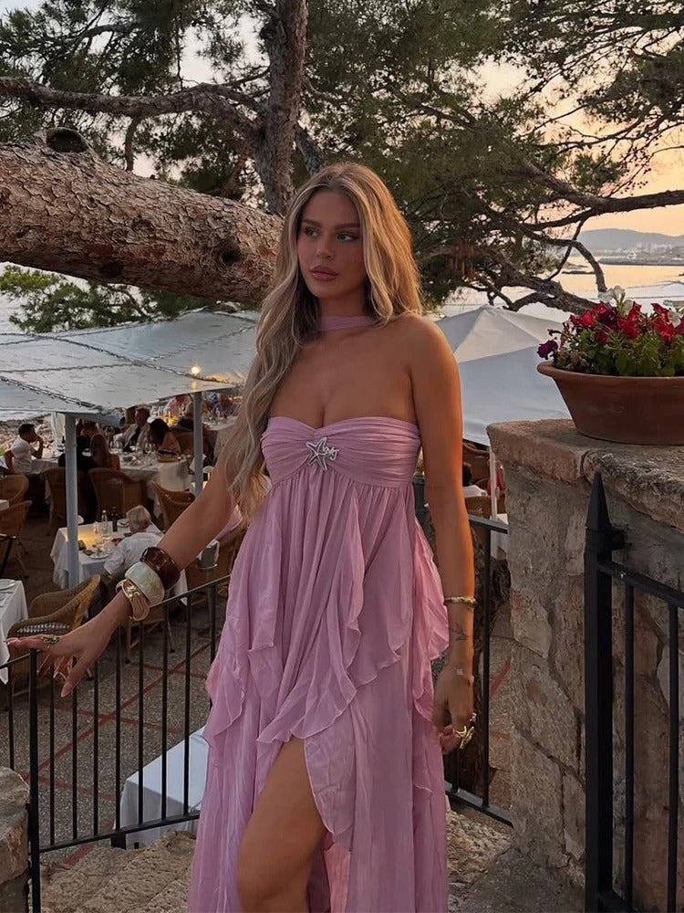 Vestido Plissado Soltinho – Lola