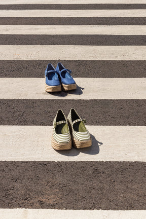 Flatform Blair Jeans Azul