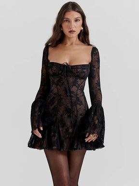 Vestido Renda Curto - Bruna