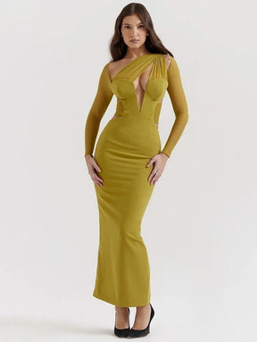 Vestido Elegante Decote - Barbara
