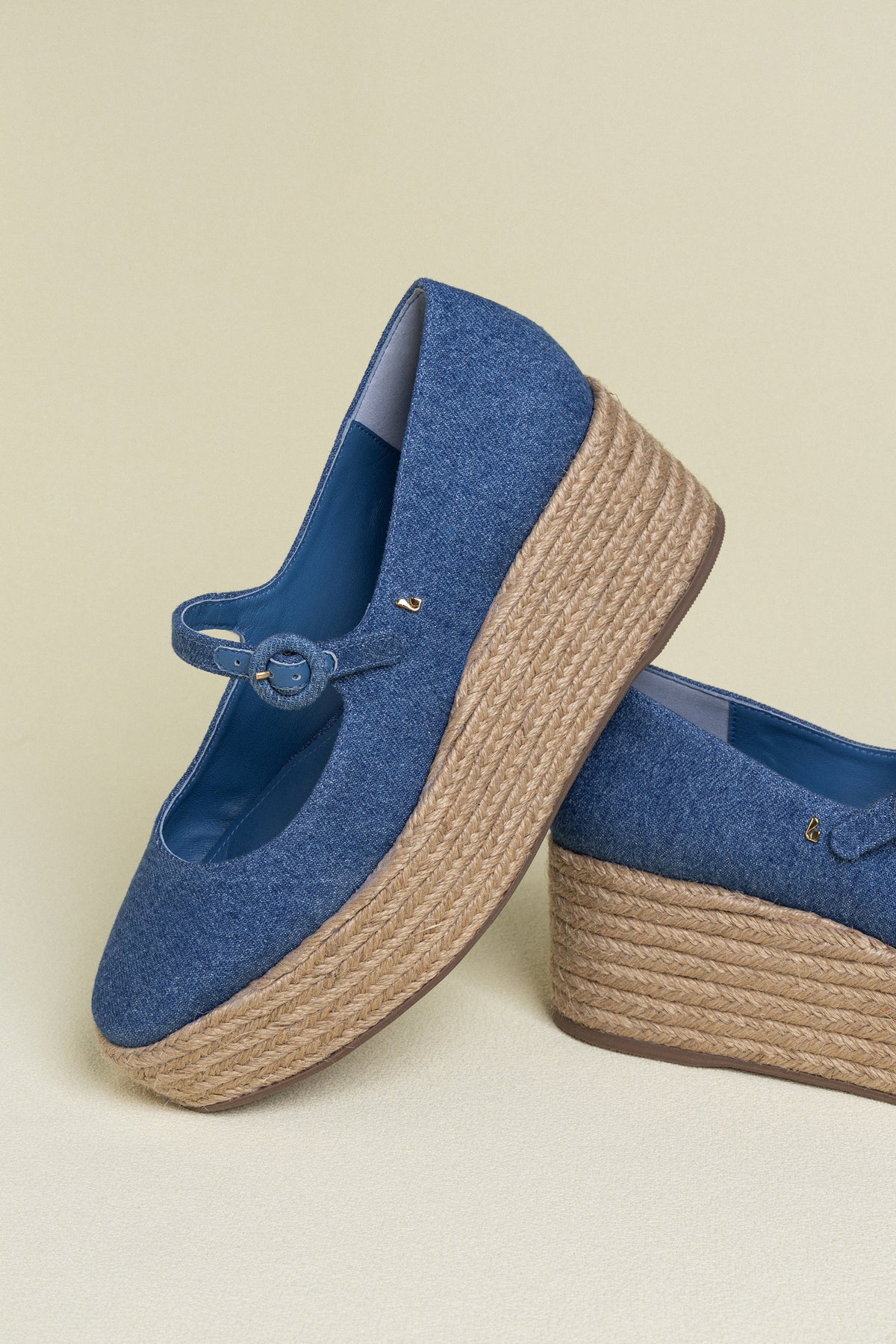 Flatform Blair Jeans Azul