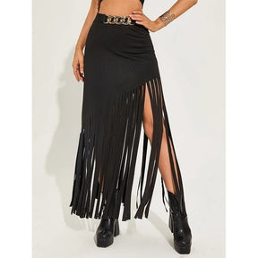 Saia Longa Suede - Gotic