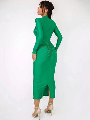 Vestido Elegante Geométrico - Beatriz