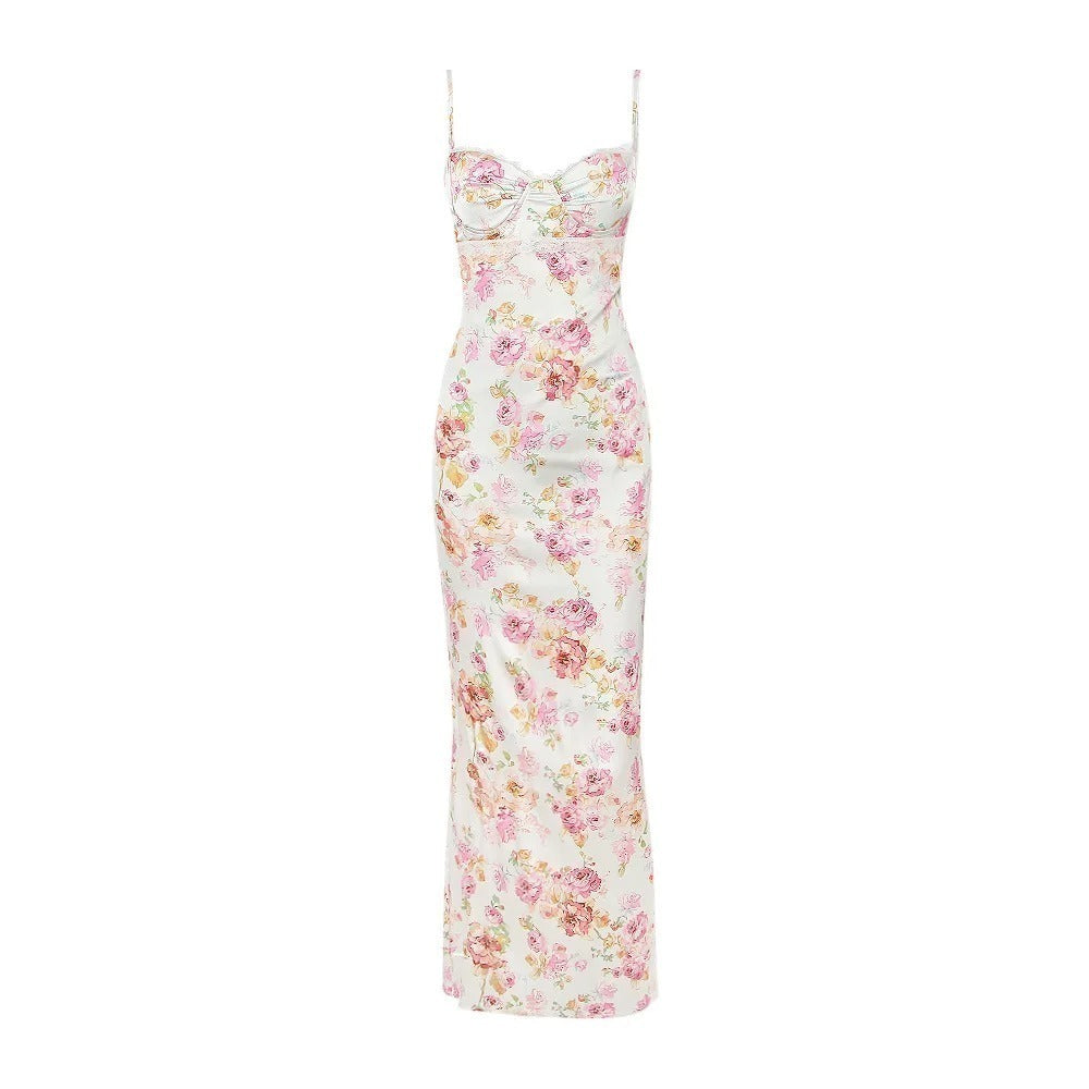 Vestido Florido Chiffon - Melissa