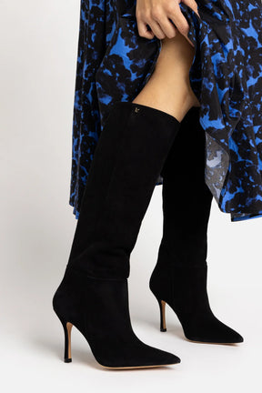 Bota Kate Camurça Preto