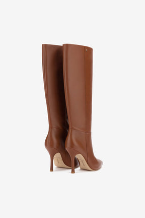 Bota Kate Couro Caramelo