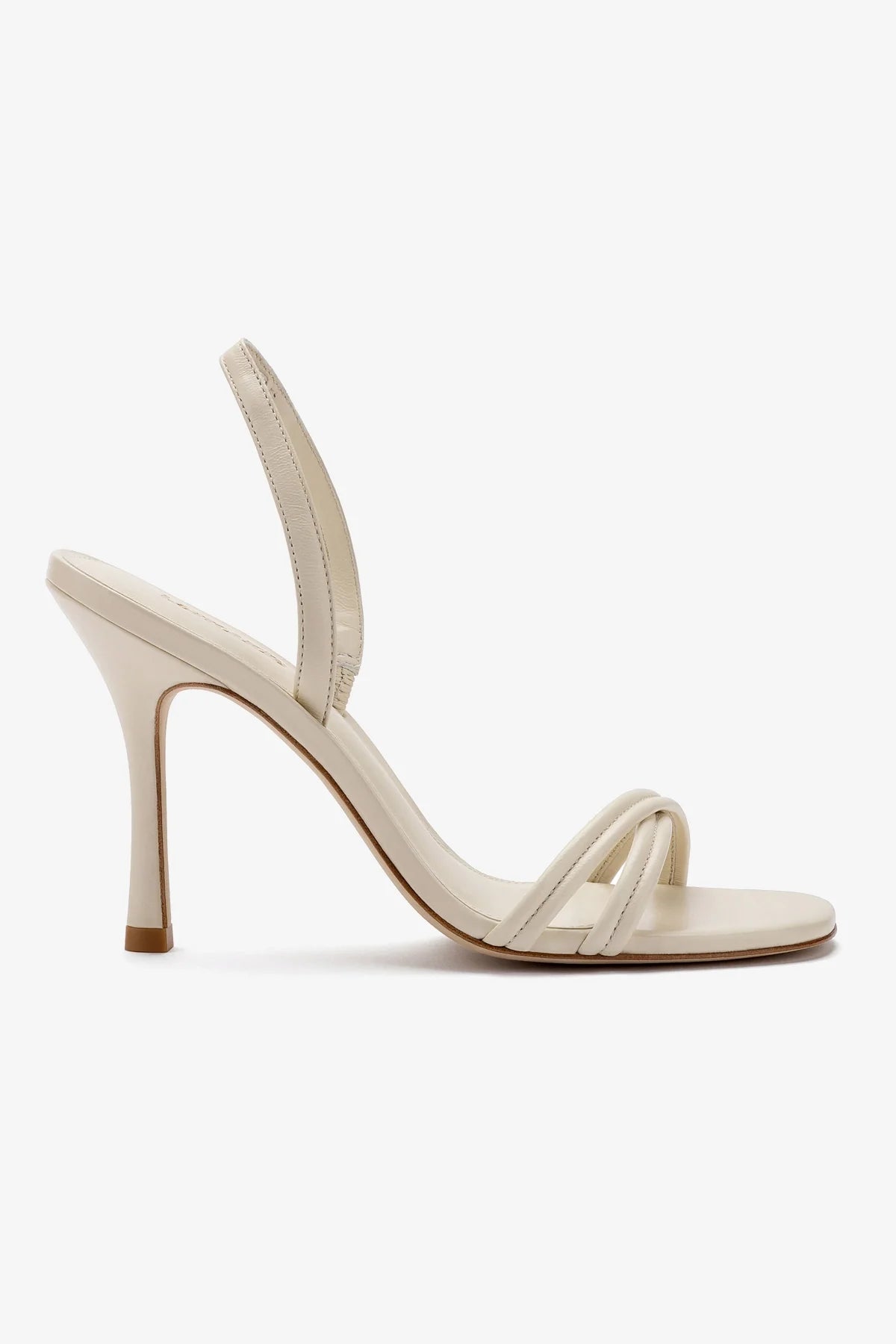 Sandália Annie Couro Off White