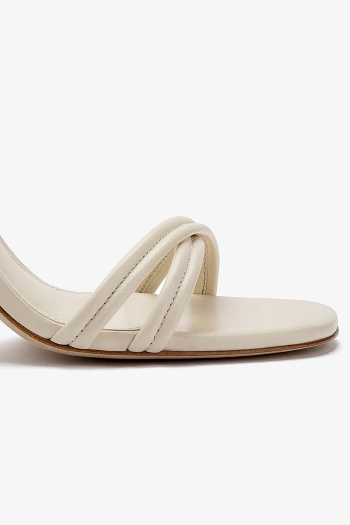 Sandália Annie Couro Off White
