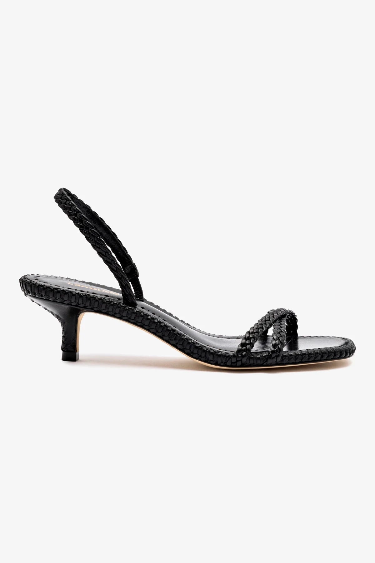 Sandália Annie Mini Couro Preto