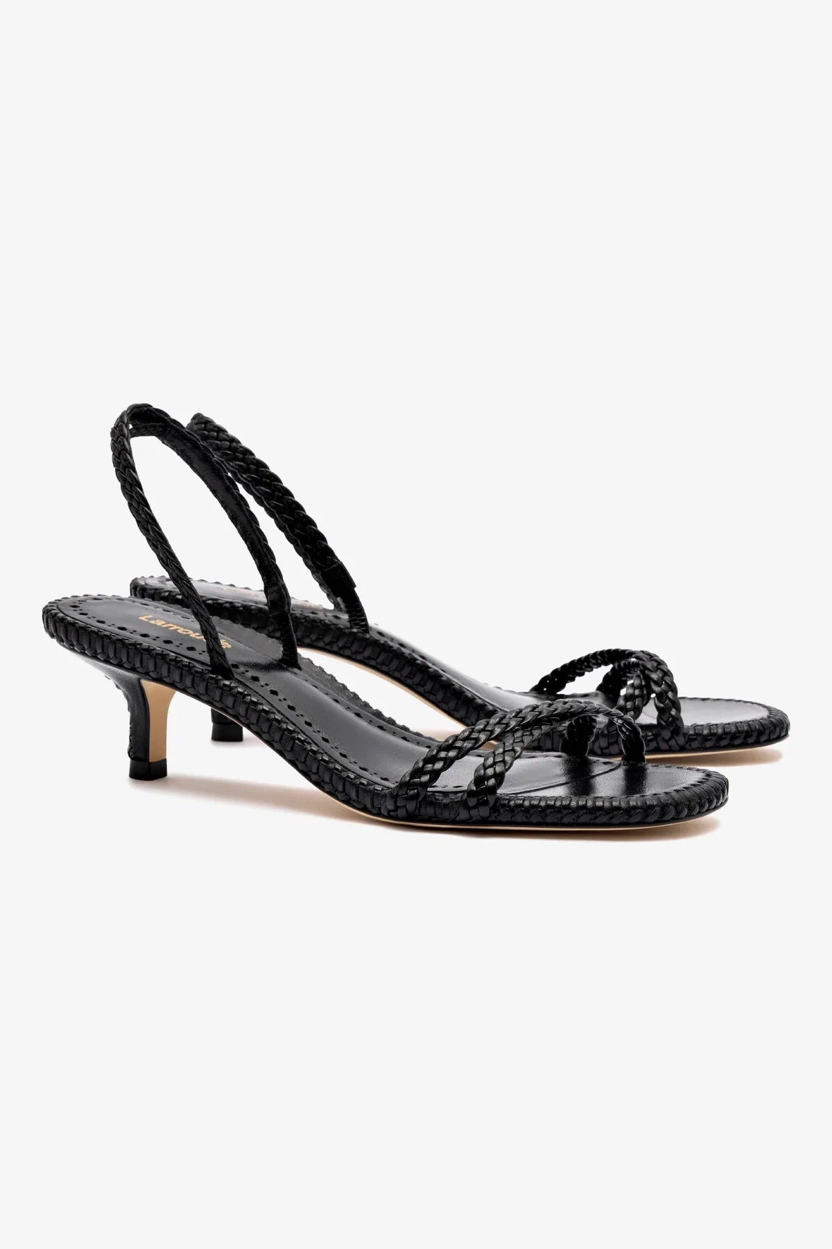 Sandália Annie Mini Couro Preto