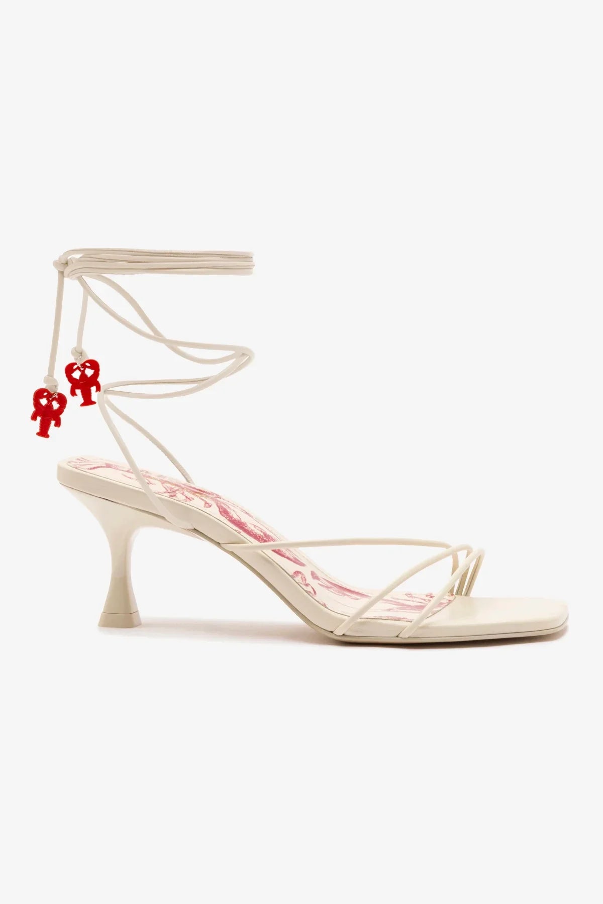 Sandália Nadia Couro Off White