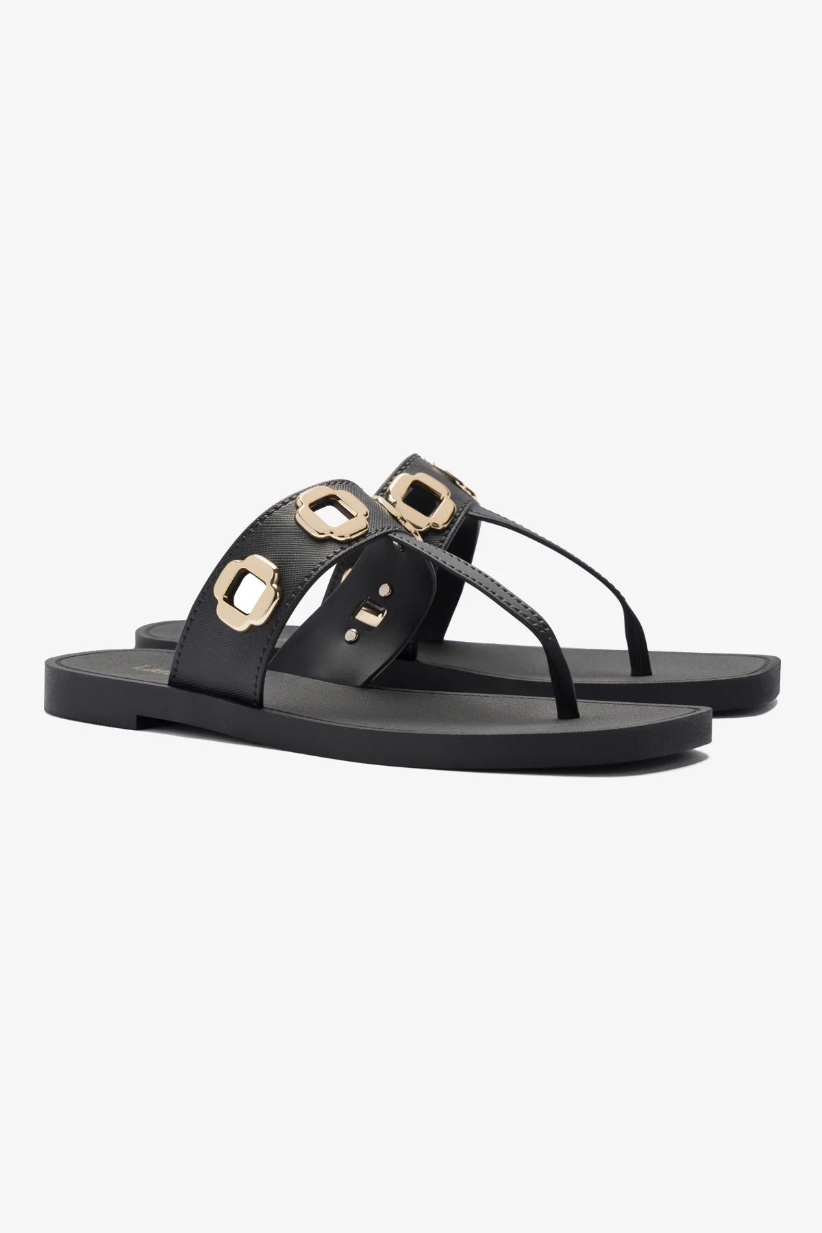 Flat Milan S PVC Preto