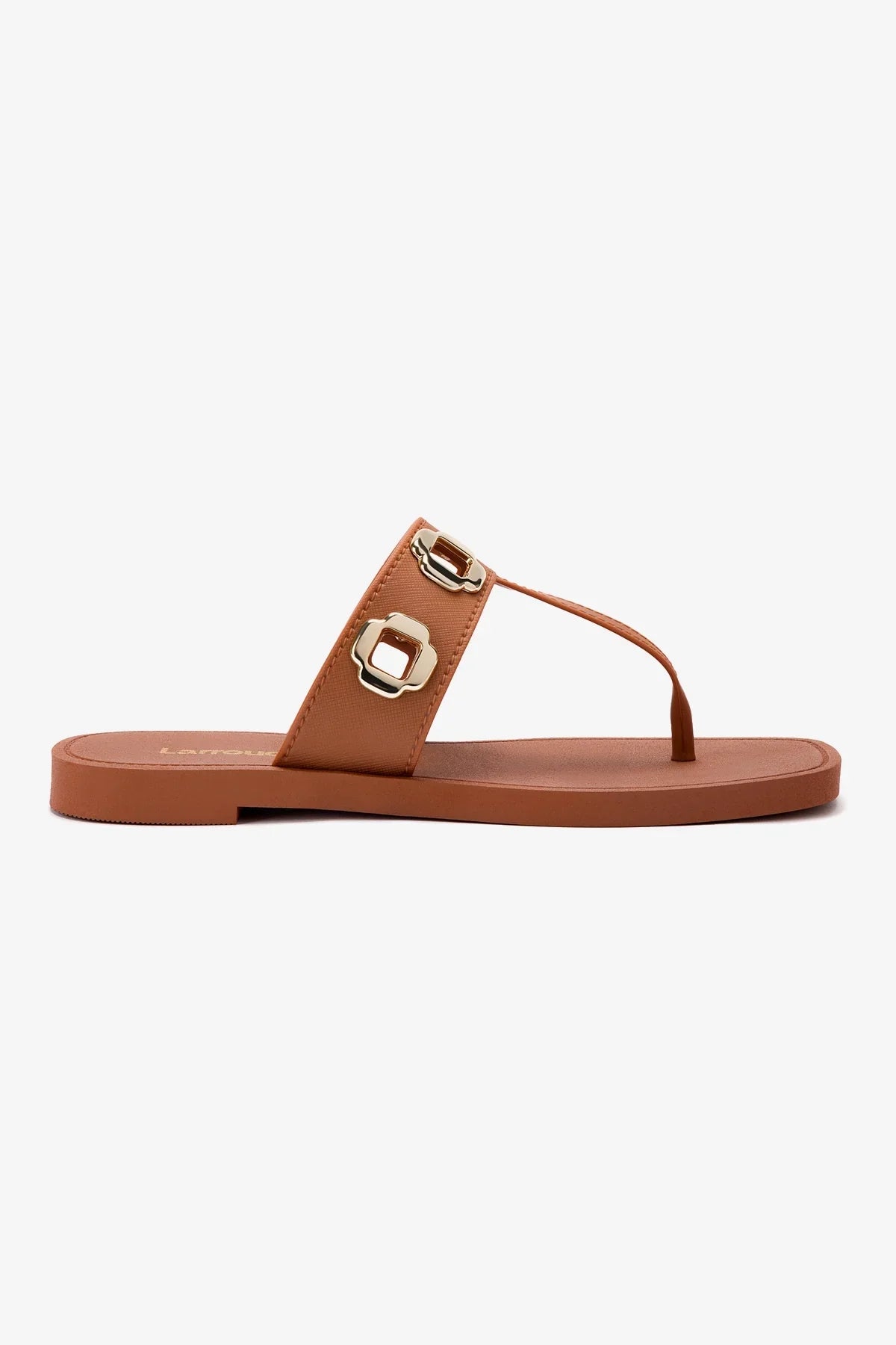 Flat Milan S PVC Caramelo