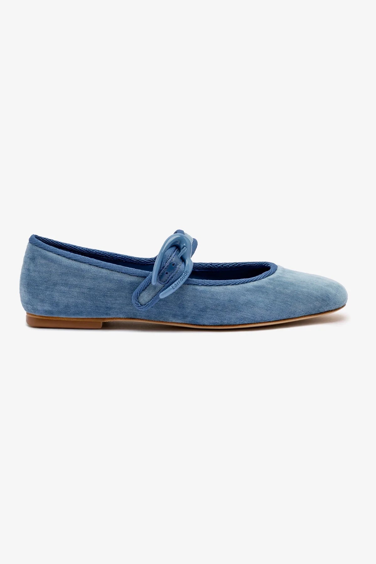 Sapatilha Verona Veludo Azul