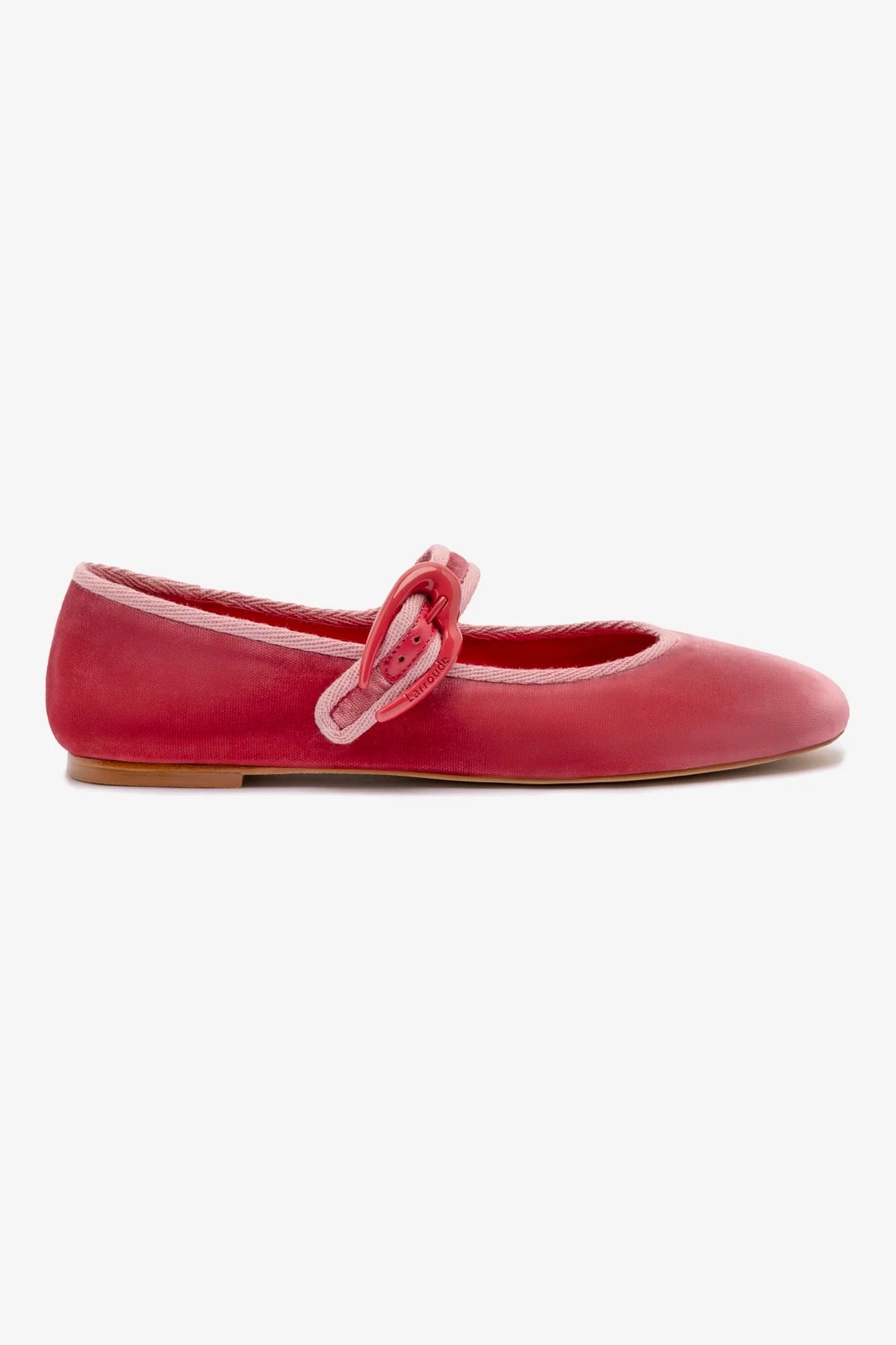 Sapatilha Verona Veludo Rosa