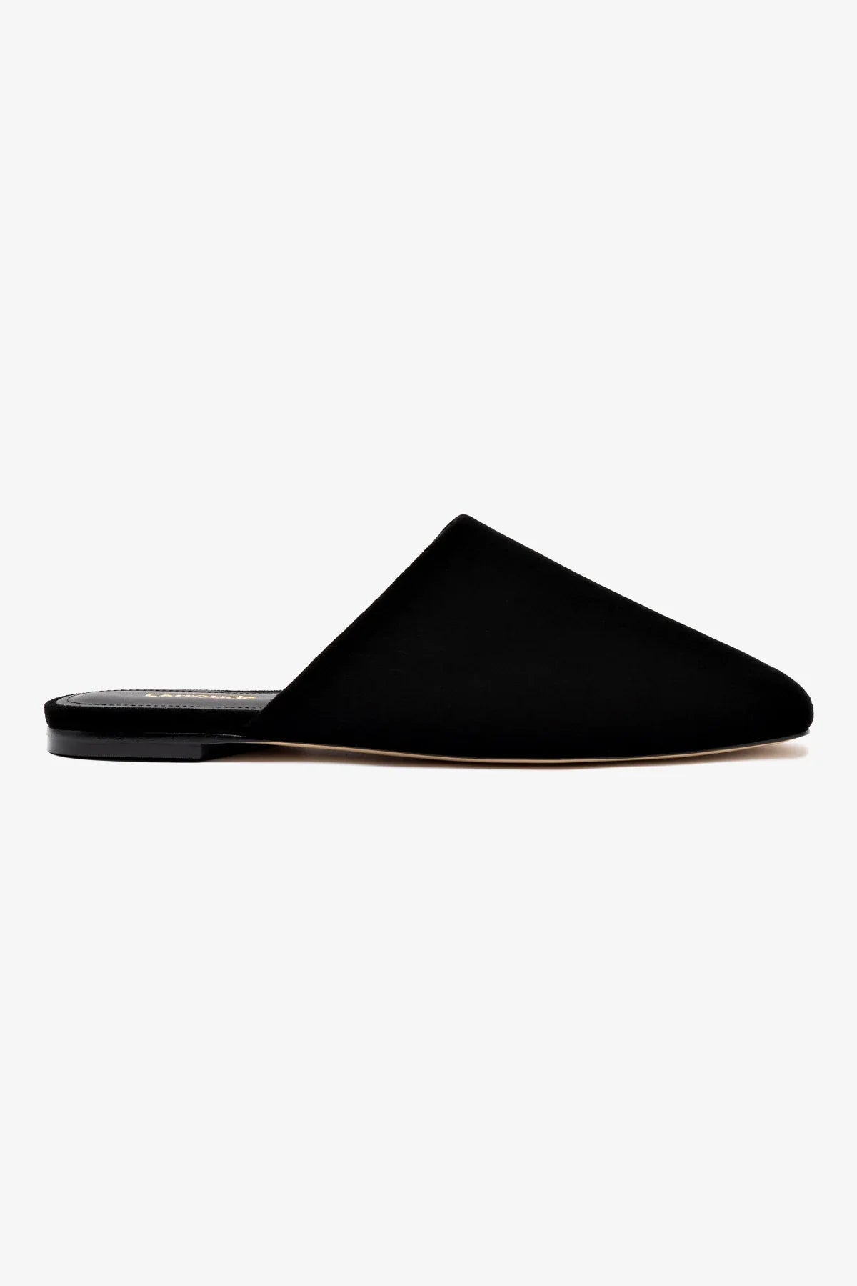 Mule Flat Venice e Clutch Camurça Preto