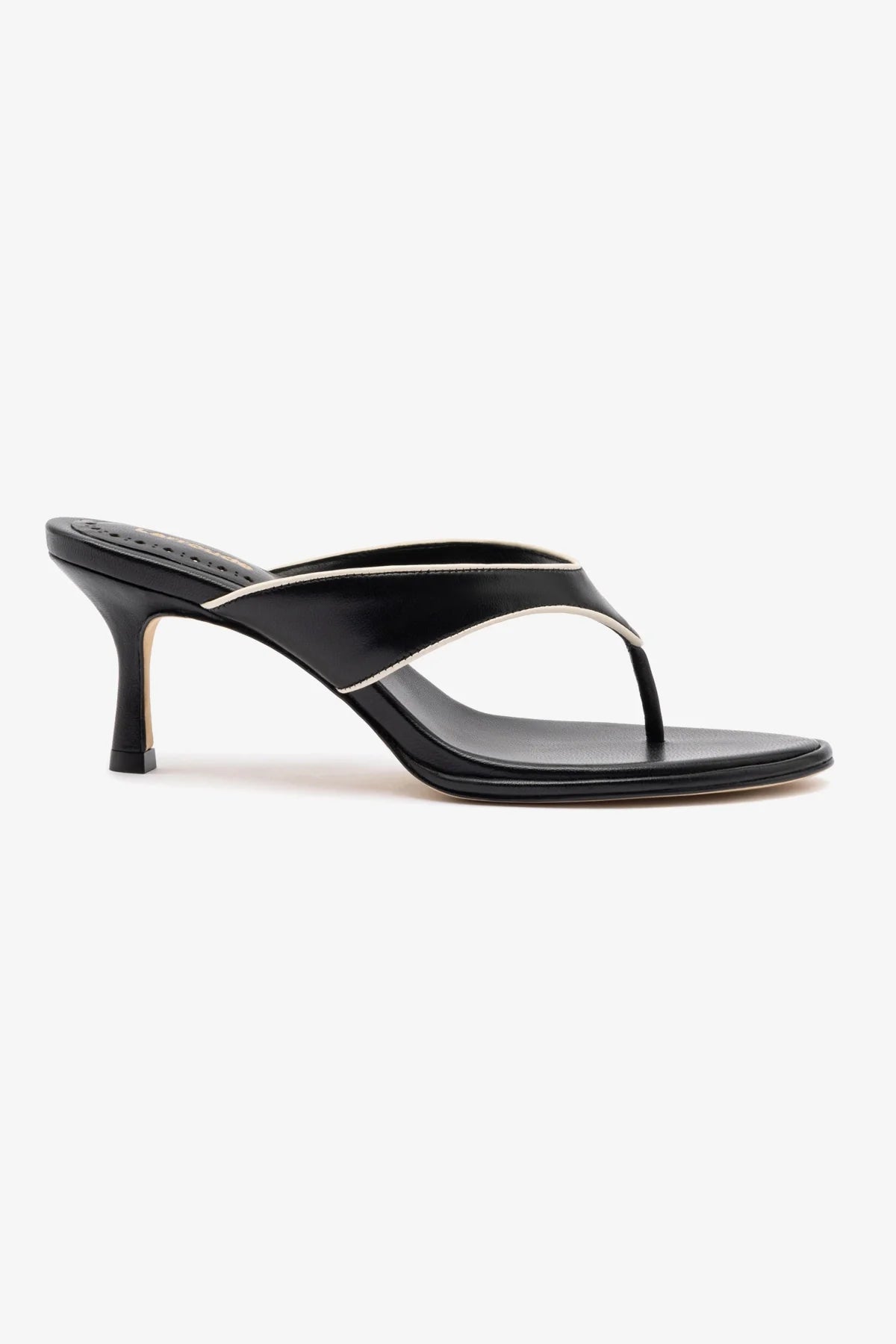 Sandália Gaia Couro Preto