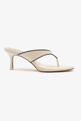 Sandália Gaia Couro Off White