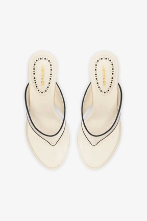 Sandália Gaia Couro Off White