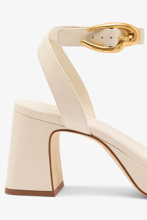 Sandália Dolly Verona Low Couro Off White