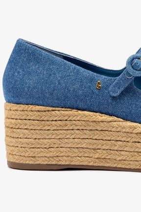 Flatform Blair Jeans Azul