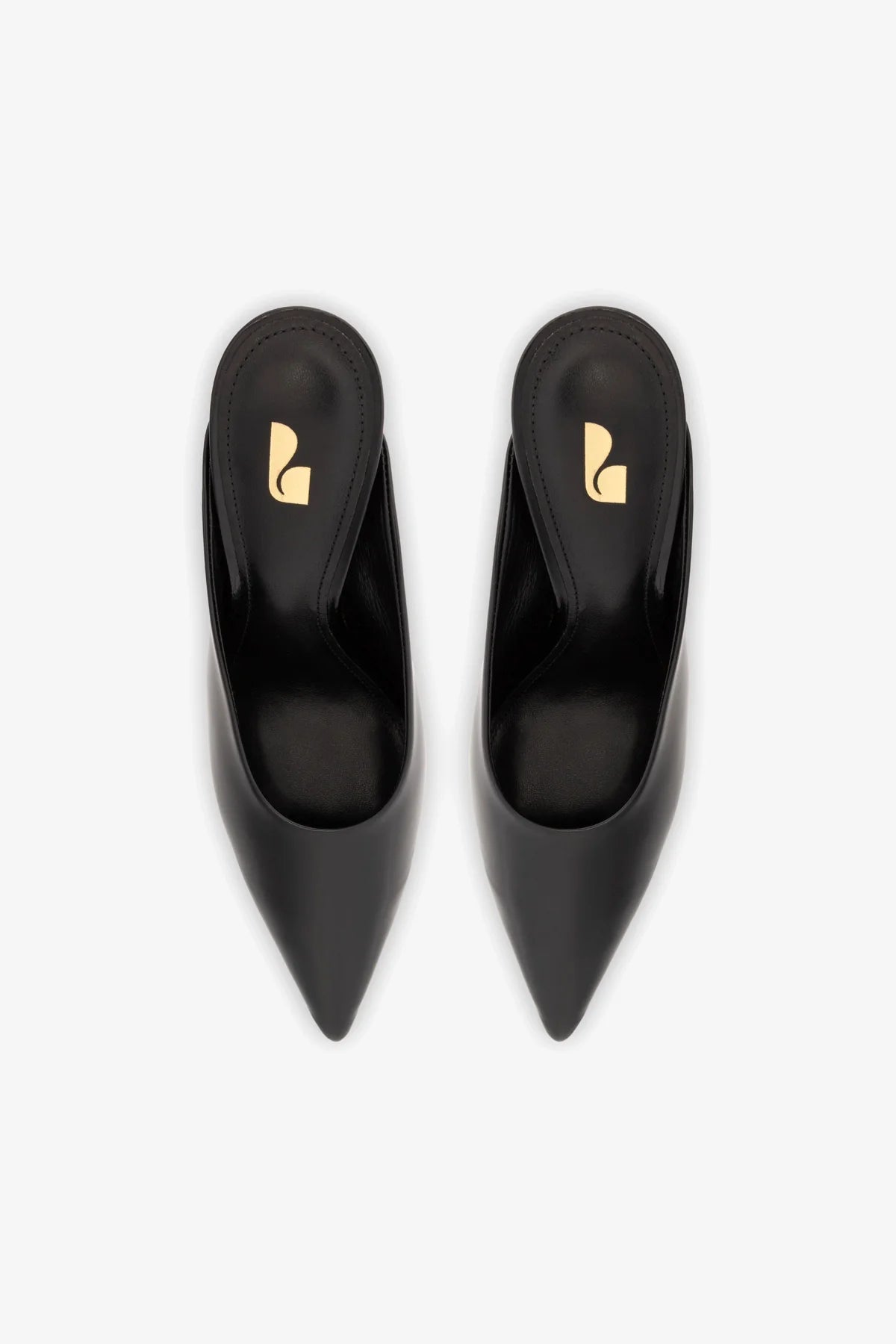 Mule Lova Couro Preto