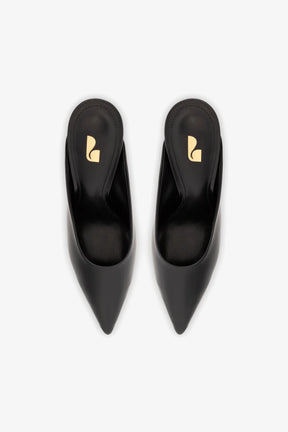 Mule Lova Couro Preto