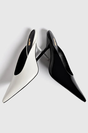 Mule Lova Couro Preto