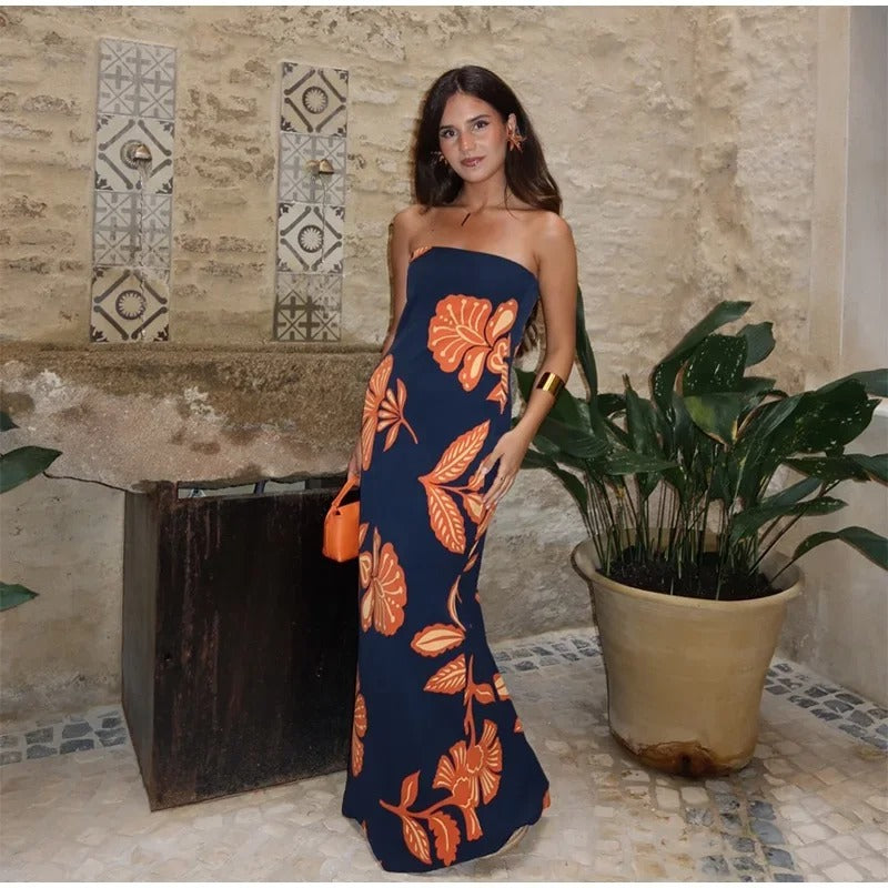 Vestido Feminino Sem Alça Soltinho - Halina