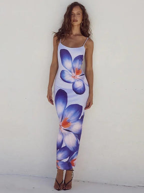 Vestido Midi Floral - Olivia
