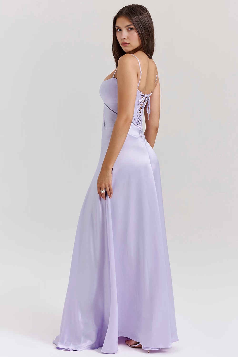 Vestido Acetinado Elegante - Maisa