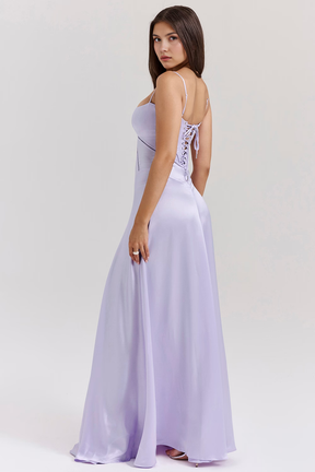 Vestido Acetinado Elegante - Maisa