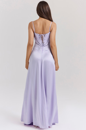 Vestido Acetinado Elegante - Maisa