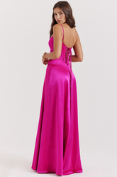 Vestido Acetinado Elegante - Maisa