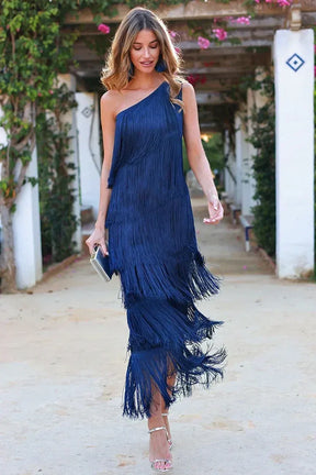 Vestido Feminino Elegante Longo - Amanda