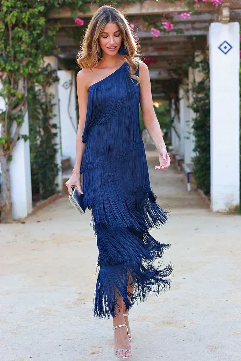 Vestido Feminino Elegante Longo - Amanda