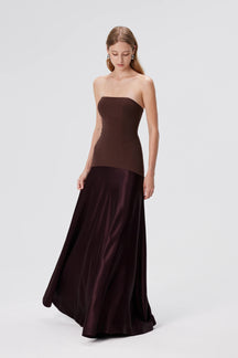 Vestido Tomara que Caia Aura – Cinza Glacial